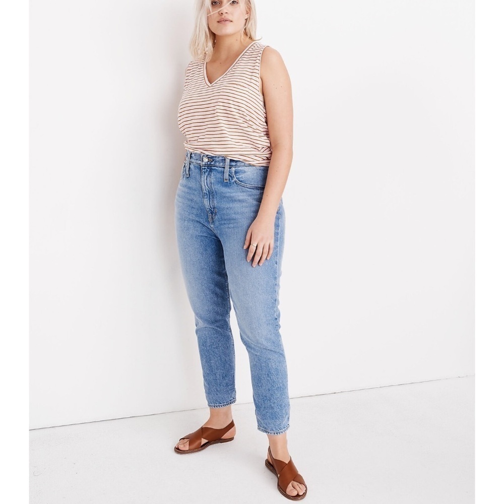 Madewell The Momjean in Melva Wash